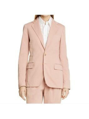Polo Ralph Lauren Pale Pink Blazer Women’s Size 12 Two Buttons